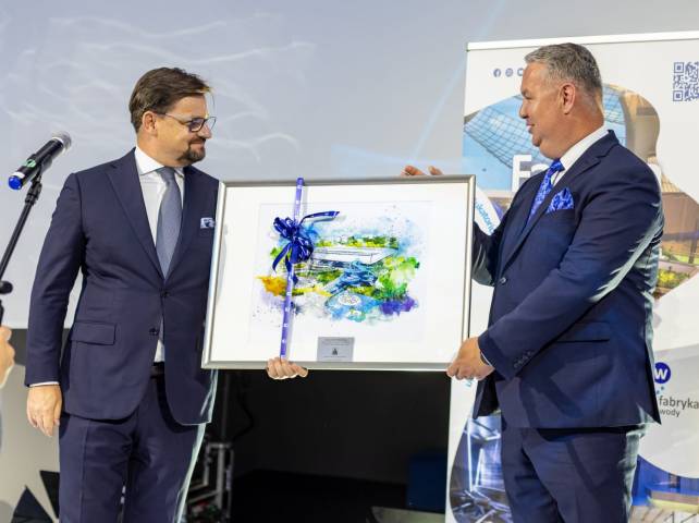 alstal otwarcie fabryki wody w szczecinie
