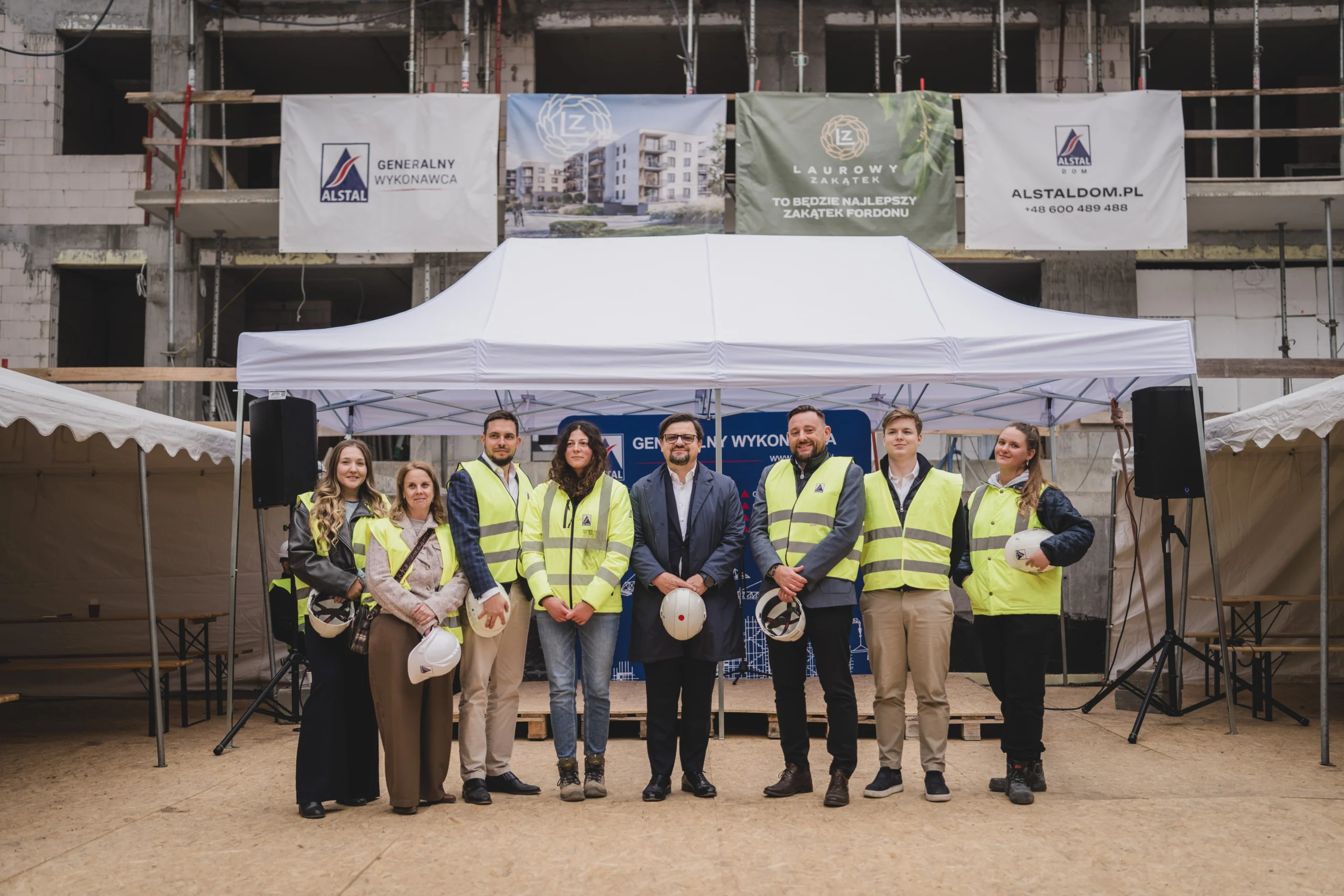 Laurowy Zakątek zawieszenie wiechy Bydgoszcz