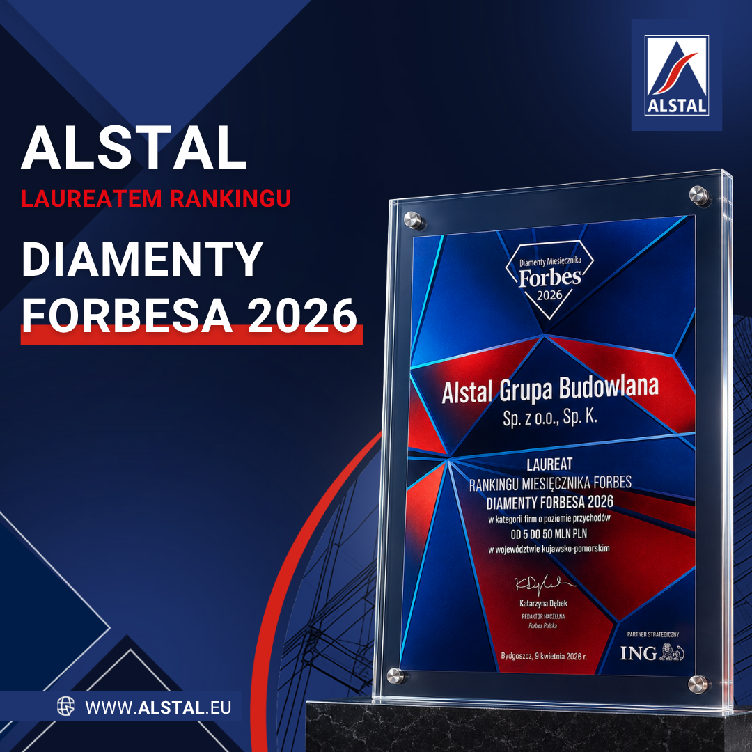 ALSTAL wśród liderów polskiego biznesu — firma wyróżniona w rankingu „Diamenty Forbes 2026”